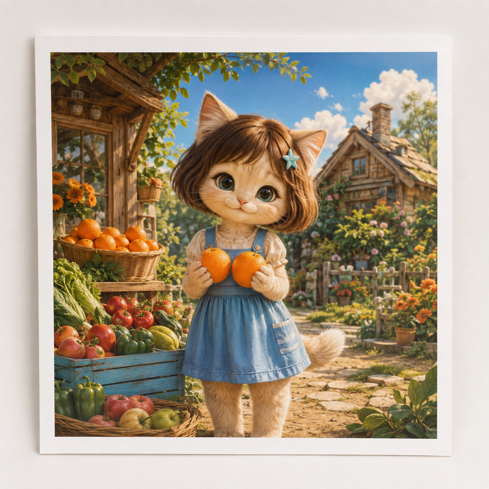 The Kindest Harvest — Archival Art Print — front art view