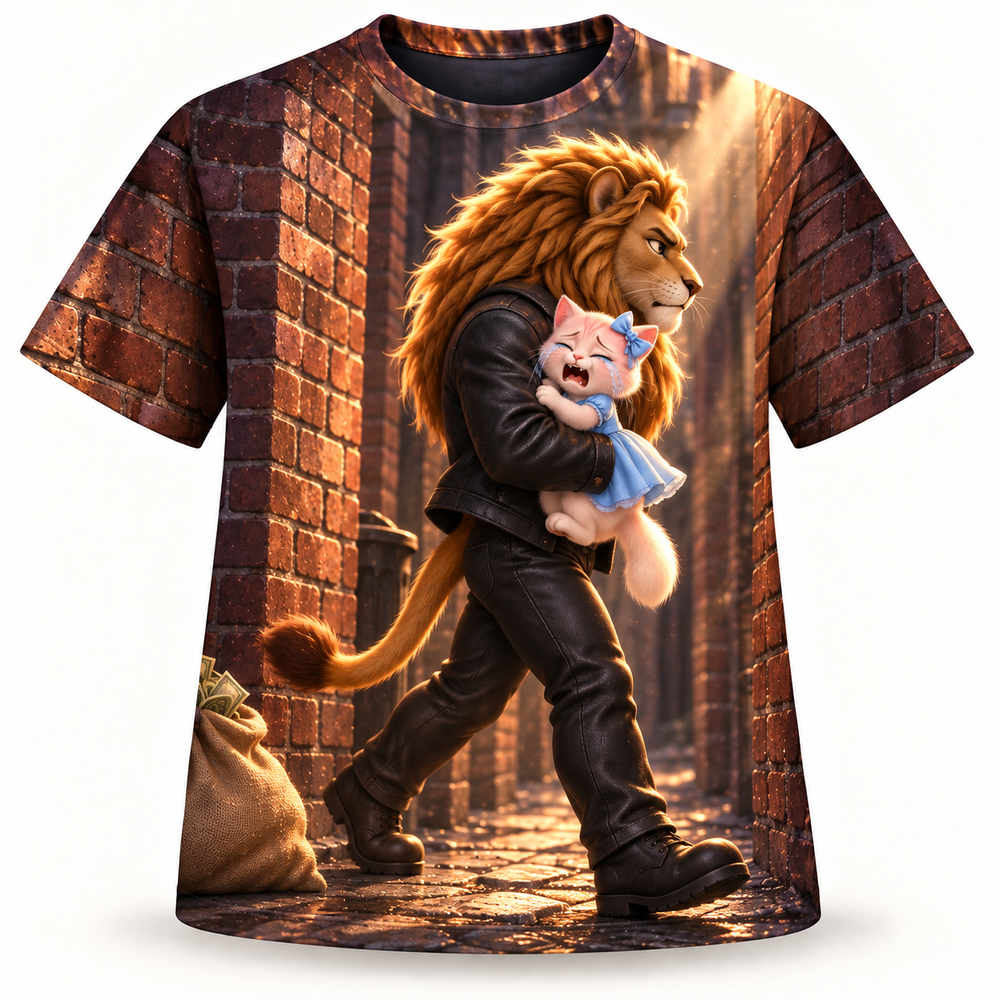 Carried Through the Brick Maze front view — The Fluffy Fam episode 7681845060513565966