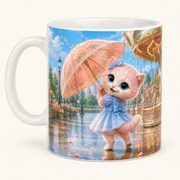 Representative visualization of the inferred reverse view of Umbrella Flower Spin ceramic mug